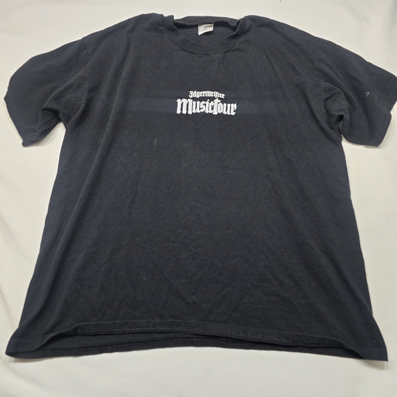 Fruit of the Loom Other - Vintage 2002 Jagermeister Music Tour Black Graphic T-Shirt XL